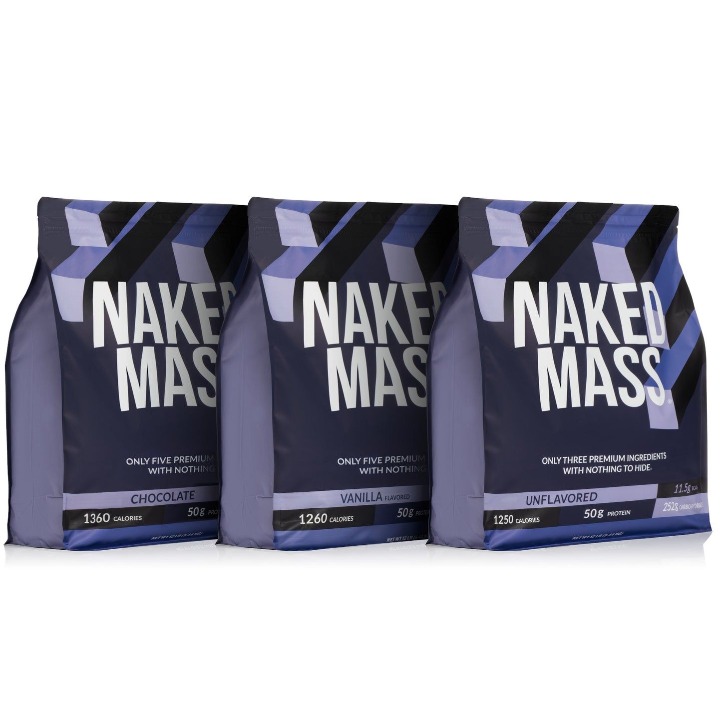 vanilla weight gainer bulk size